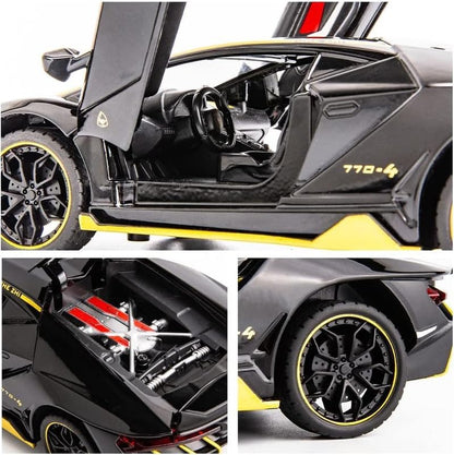 Lamborghini Centenario Lp770 1:24 Diecast Scale Model Car