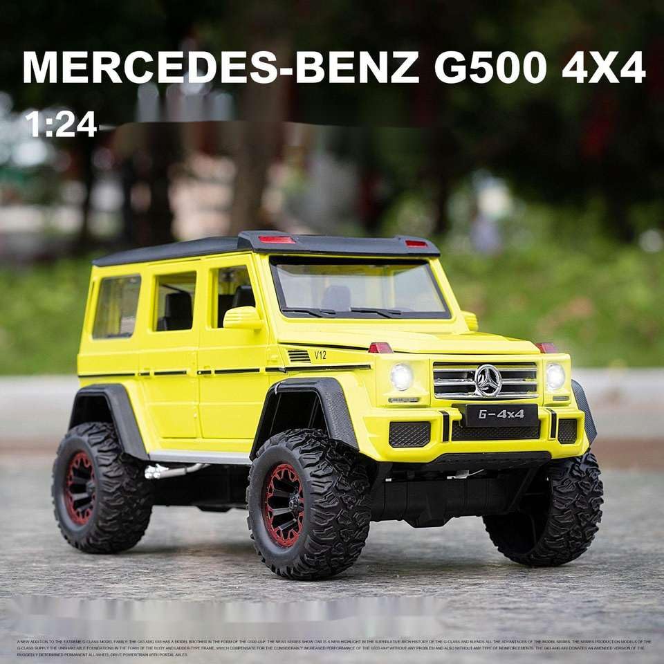 Mercedes Amg G500 4x4 1:24 Diecast Scale Model Car