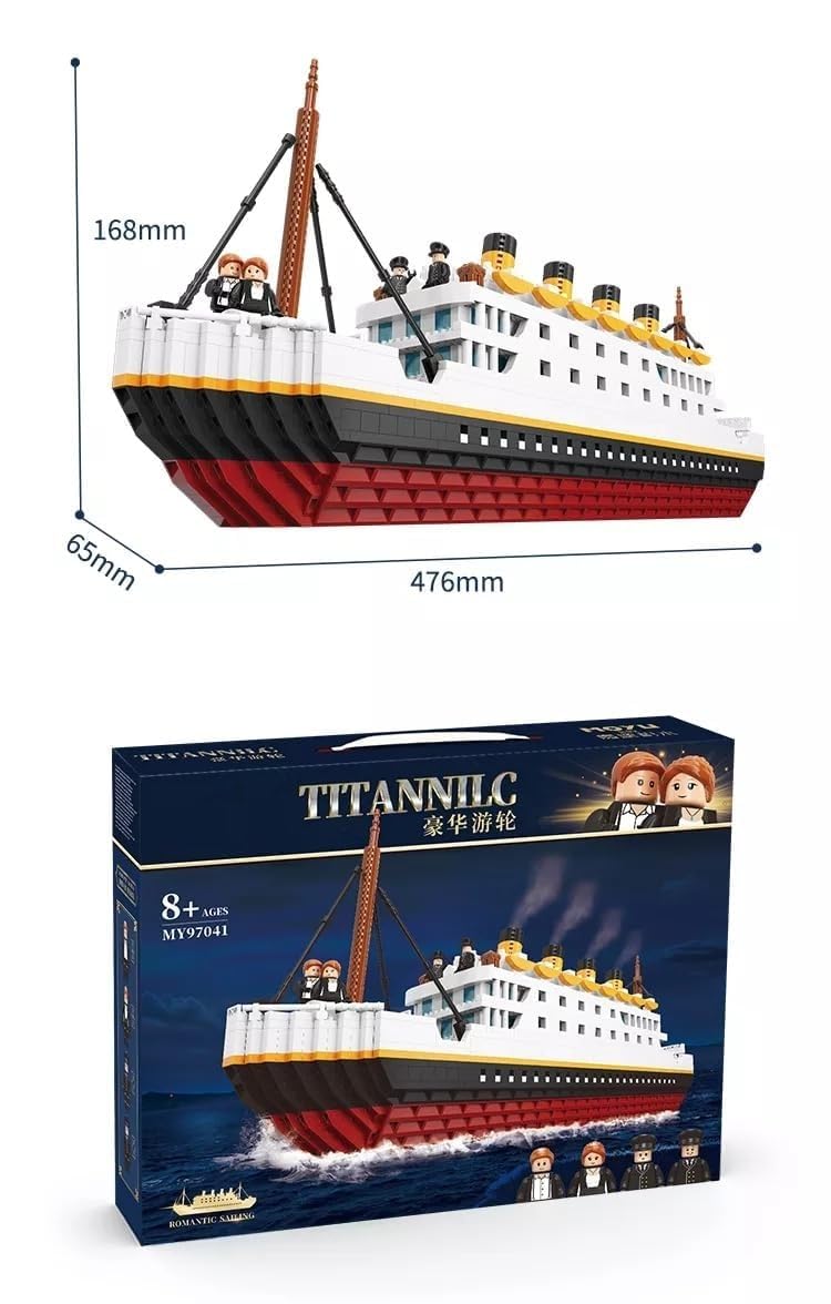 Titanic Ship Model Building Block Set