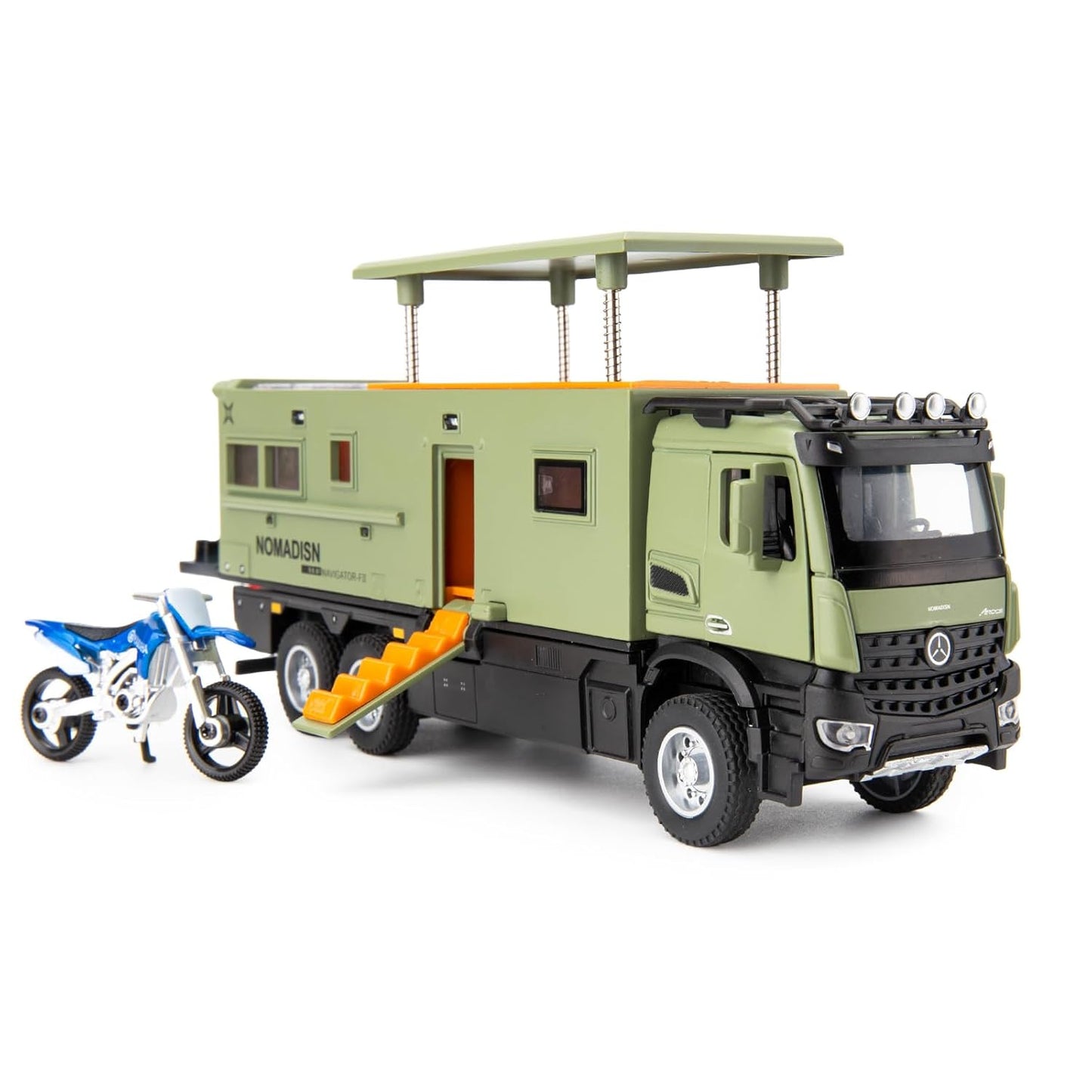 Mercedes-benz Nomadison Rv camper truck 1:24 Diecast Scale Model
