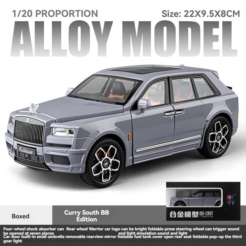 Rolls Royce Cullinan 1:20 Diecast Scale Model Car