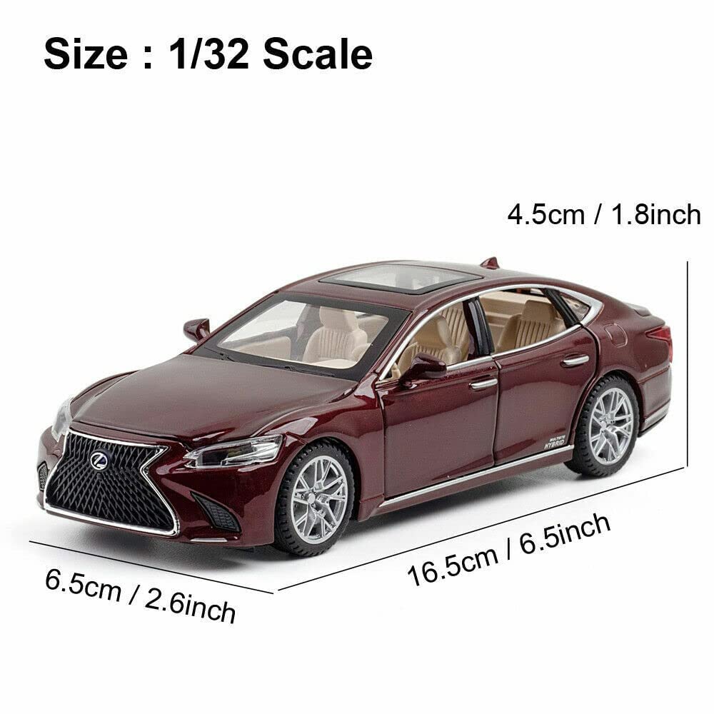 Lexus Ls500h 1:24 Diecast Scale Model Car