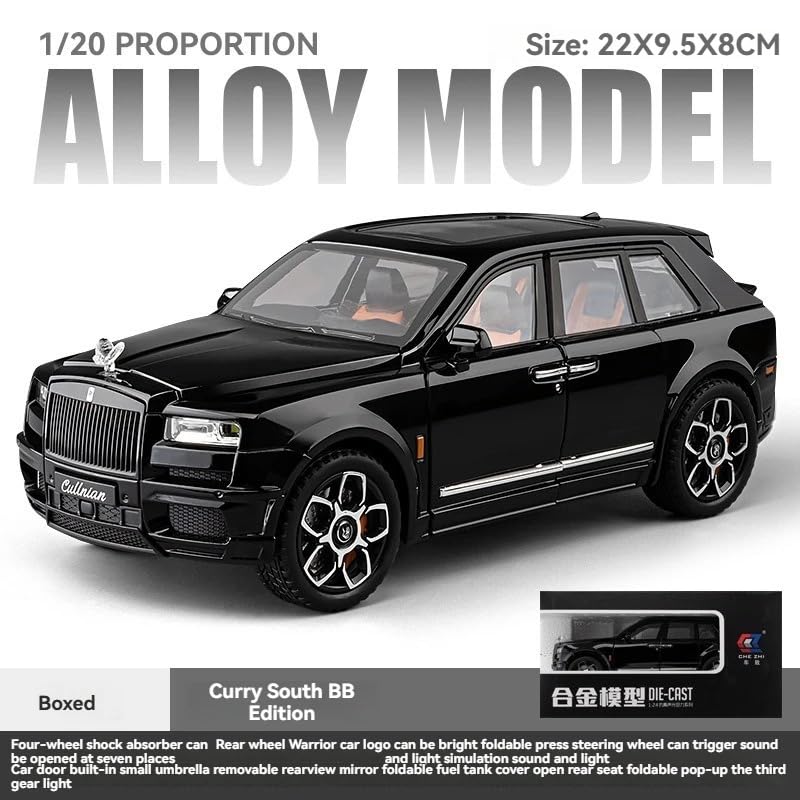 Rolls Royce Cullinan 1:20 Diecast Scale Model Car