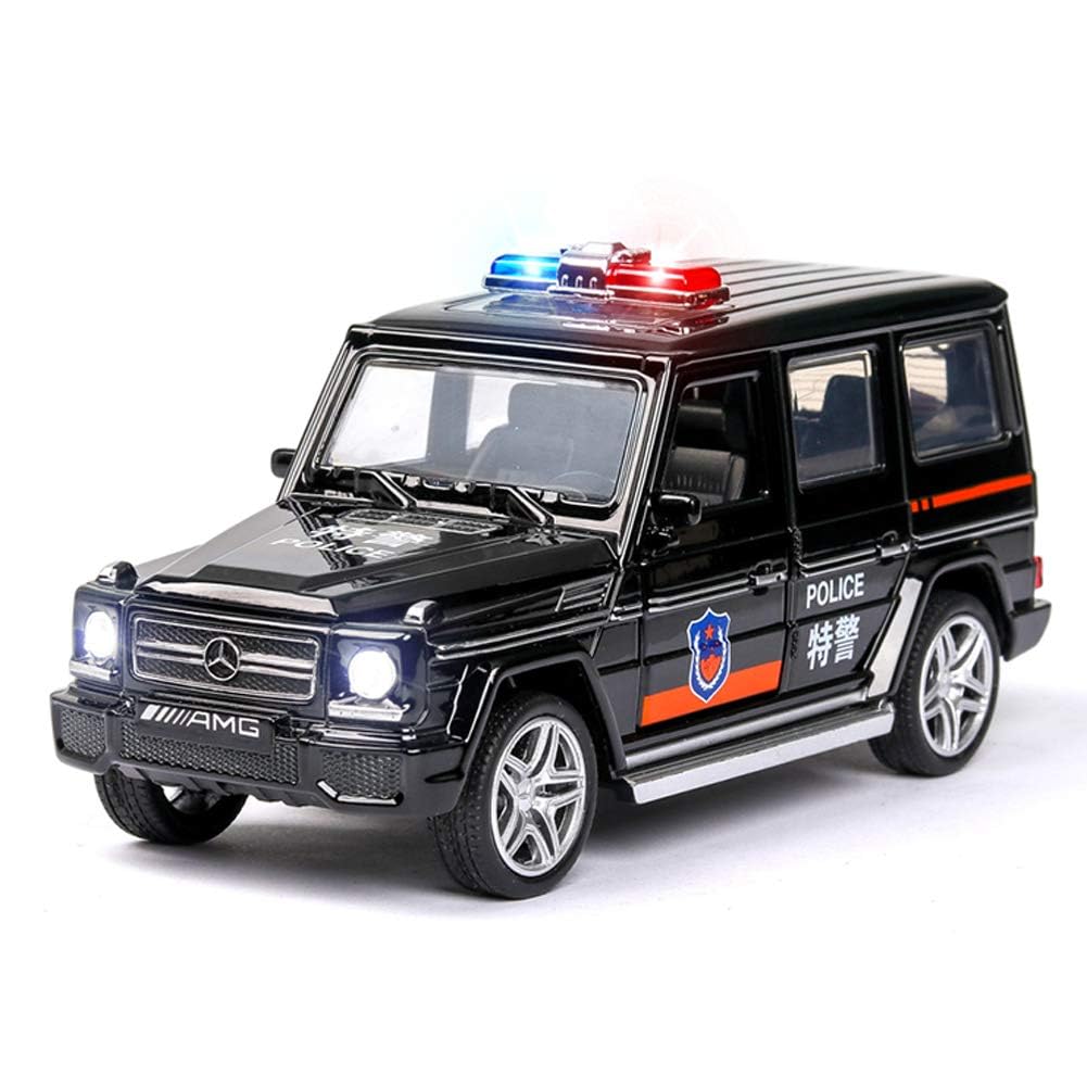 Mercedes Amg G65 Police 1:24 Diecast Scale Model Car