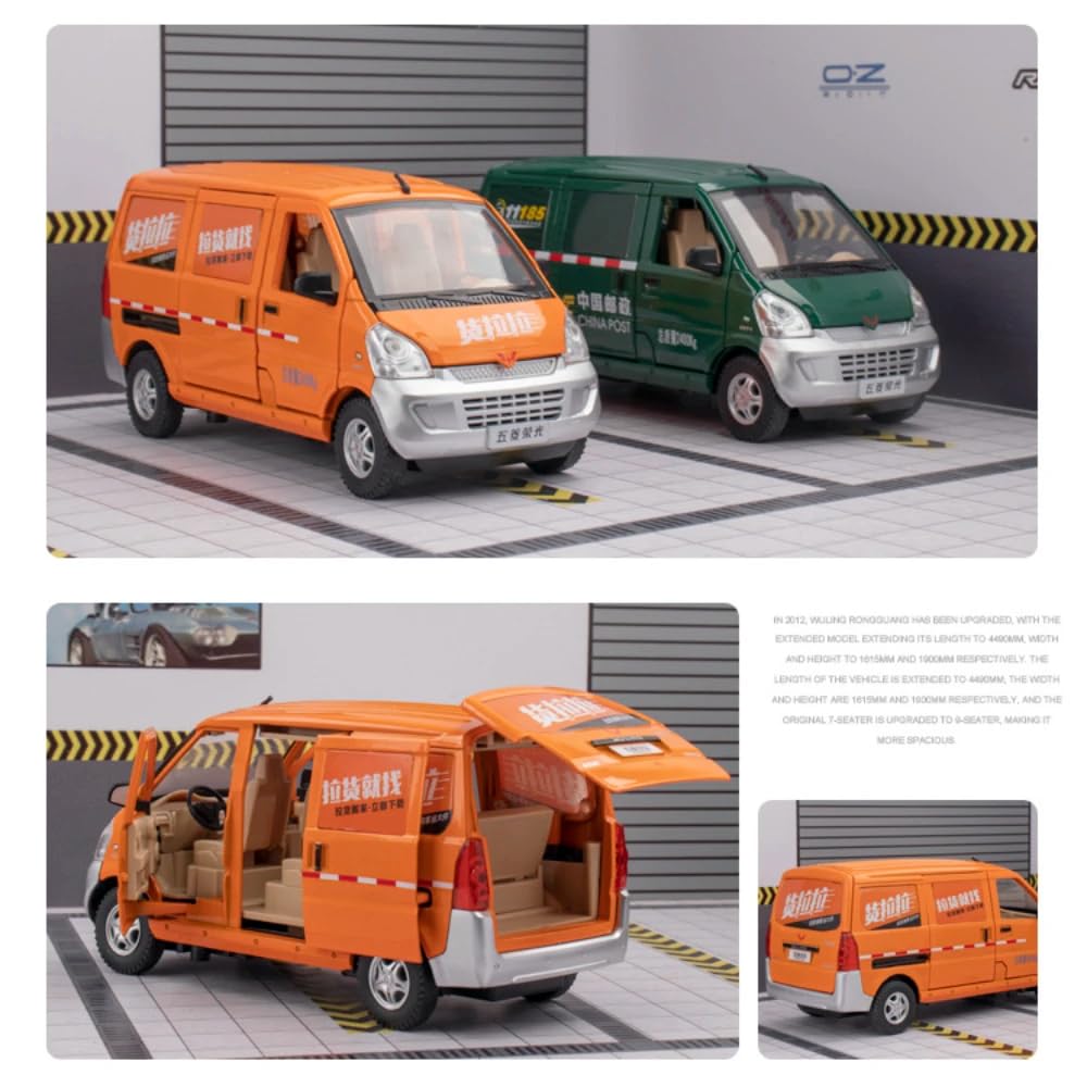Wuling Rongguang Van 1:24 Diecast Scale Model Car