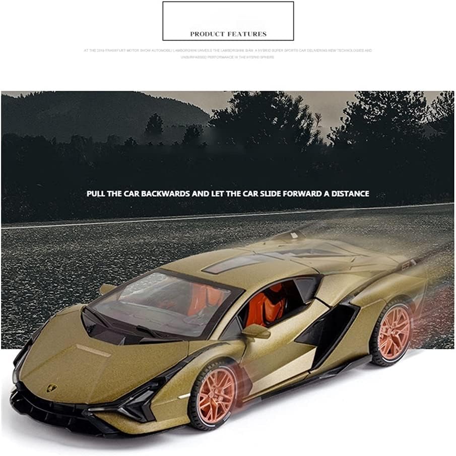 Lamborghini Sián FKP 37 Collectible 1:24 Diecast Scale Model Car