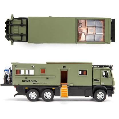 Mercedes-benz Nomadison Rv camper truck 1:24 Diecast Scale Model