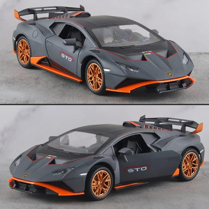 Lamborghini Huracán STO 1:24 Diecast Scale Model Car