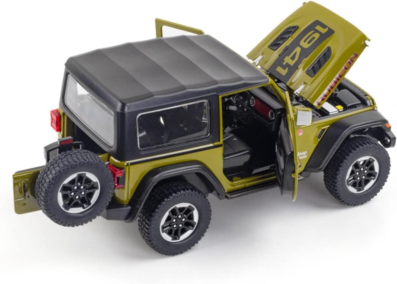 Jeep Wrangler Rubicon Thar 1:24 Diecast Scale Model Car