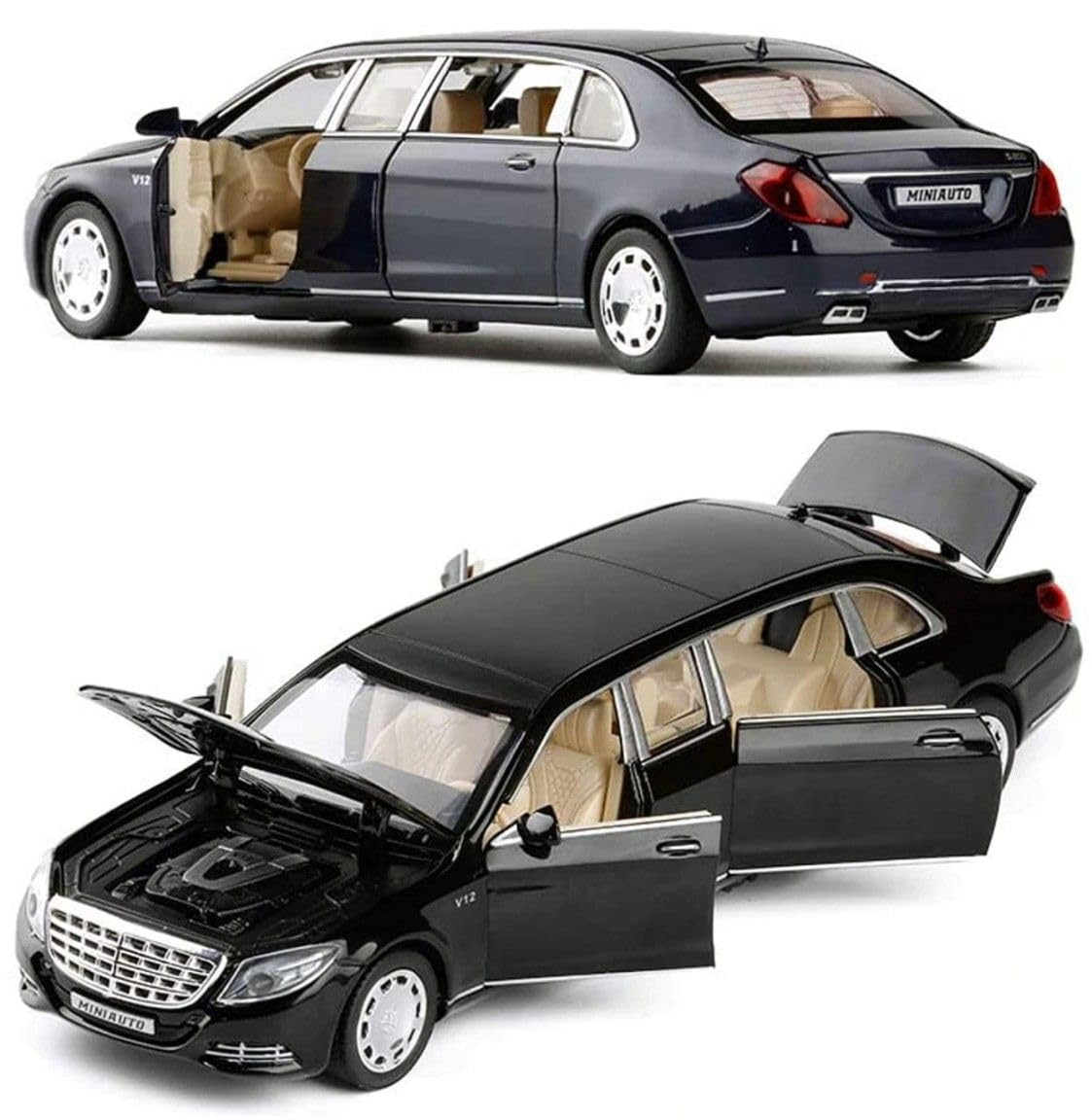 Mercedes-Maybach S600 Limousine 1:24 Diecast Scale Model Car