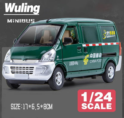 Wuling Rongguang Van 1:24 Diecast Scale Model Car