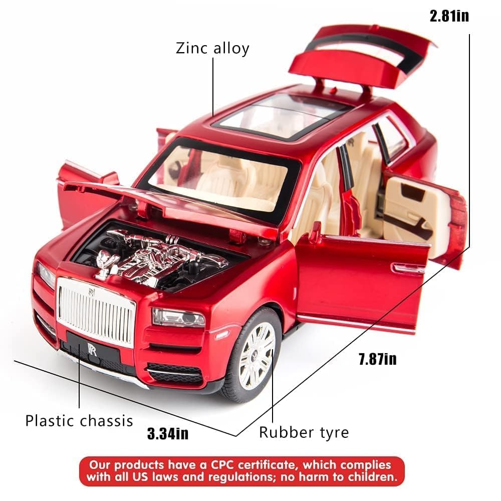 Rolls Royce Cullinan 1:24 diecast scale model car