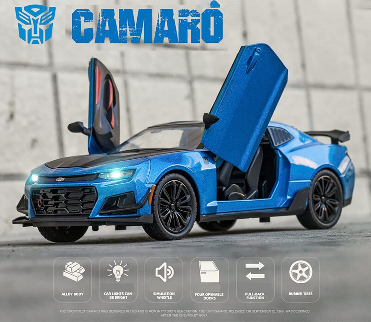 CHEVROLET CAMARO 1:24 Diecast Scale Model Car