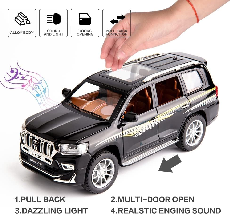 Toyota Land Cruiser Prado LC200 1:24 Diecast Scale Model
