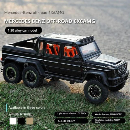 Mercedes Benz G63 AMG 6x6 1:24 Diecast Scale Model Car