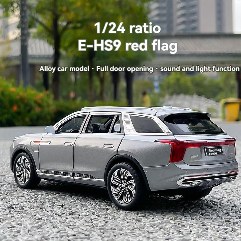 Hongqi E-HS9 luxury SUV 1:24 Diecast Scale Model Car