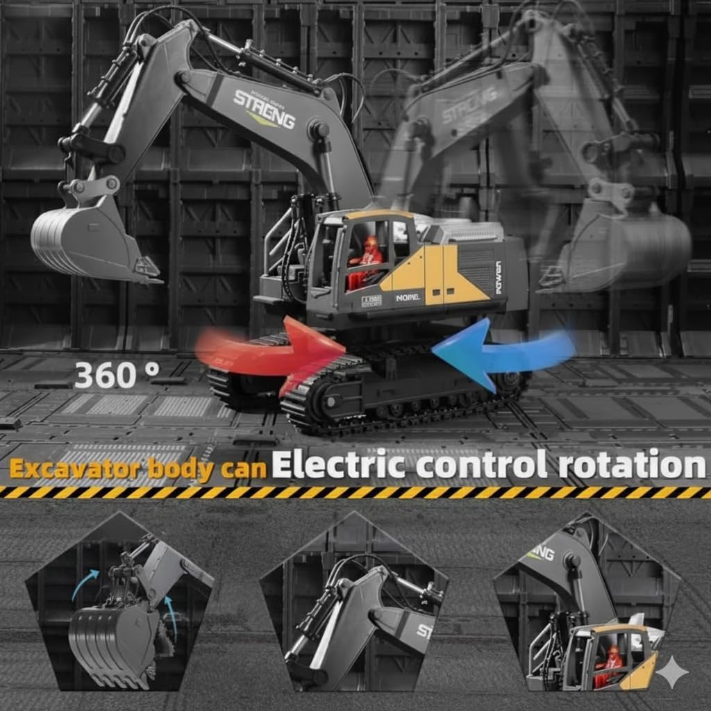 Radio Control JCB Excavator Toy