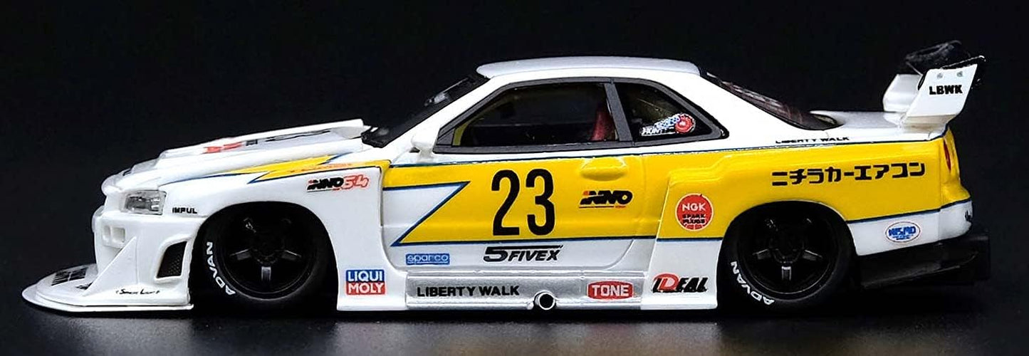 Nissan LBWK GTR R34 1:24 Diecast Scale Model Car