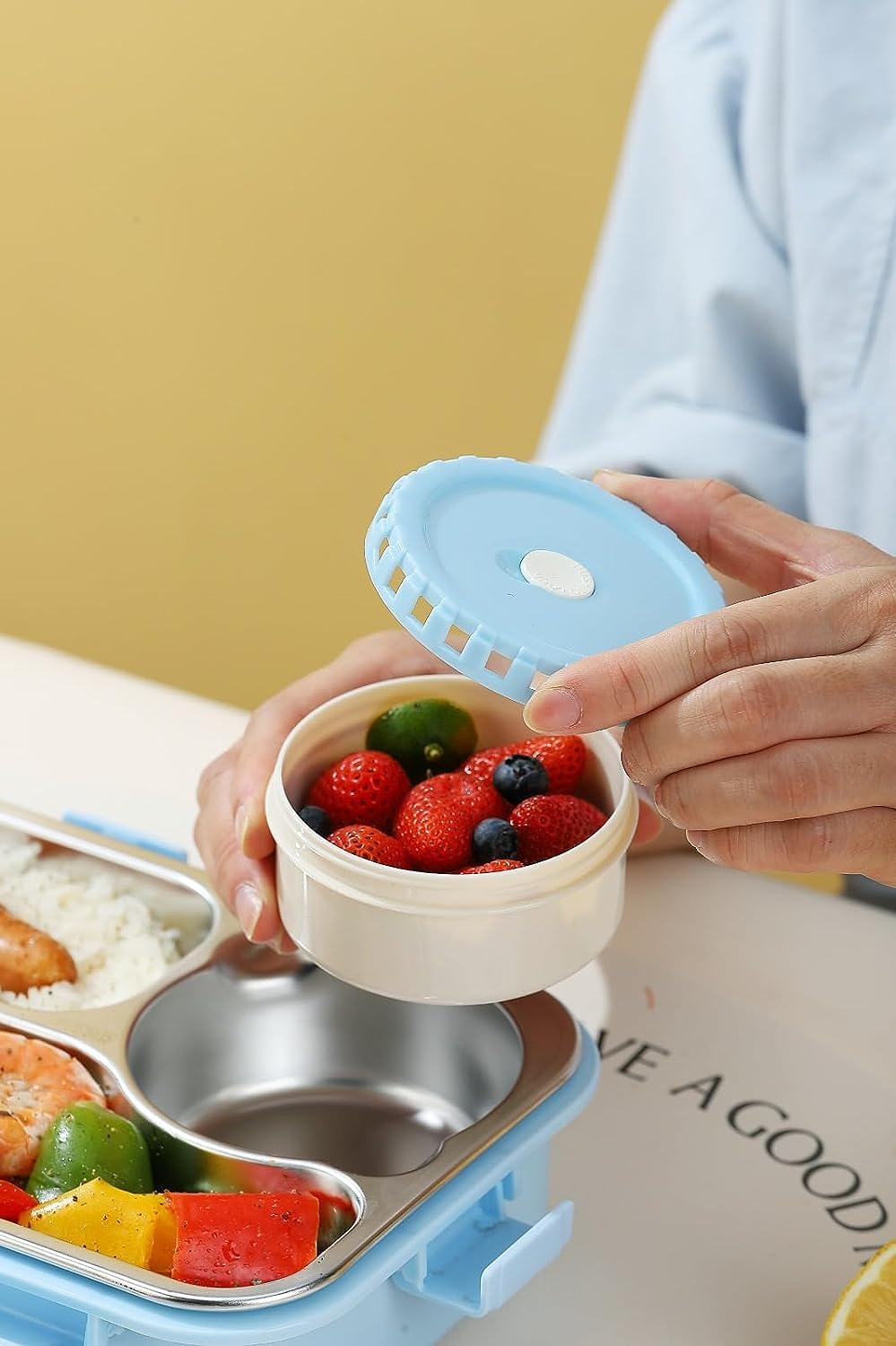 3 Compartment Bento Lunch Box
