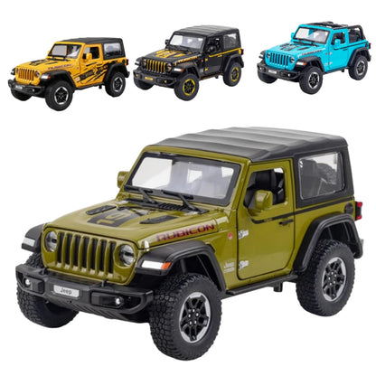 Jeep Wrangler Rubicon Thar 1:24 Diecast Scale Model Car
