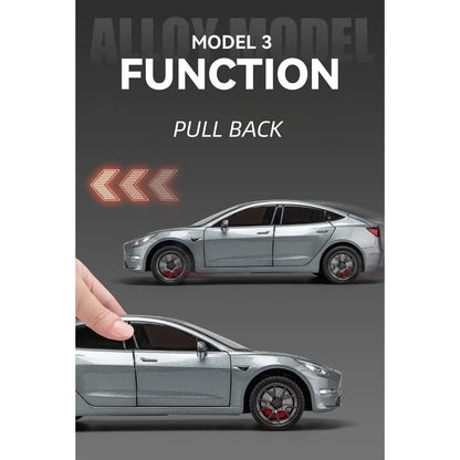 Tesla Model 3 Scale Model 1:24 Diecast Scale Model Car