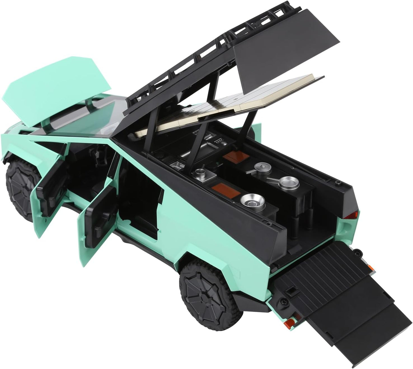 Tesla Cybertruck Camping Vehicle 1:24 Diecast Scale Model Car