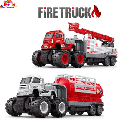1:43 Metal Toys Alloy Diecast Truck Set Toy, Diecast Miniature Car Model (Pack of 3) (City Service Truck)