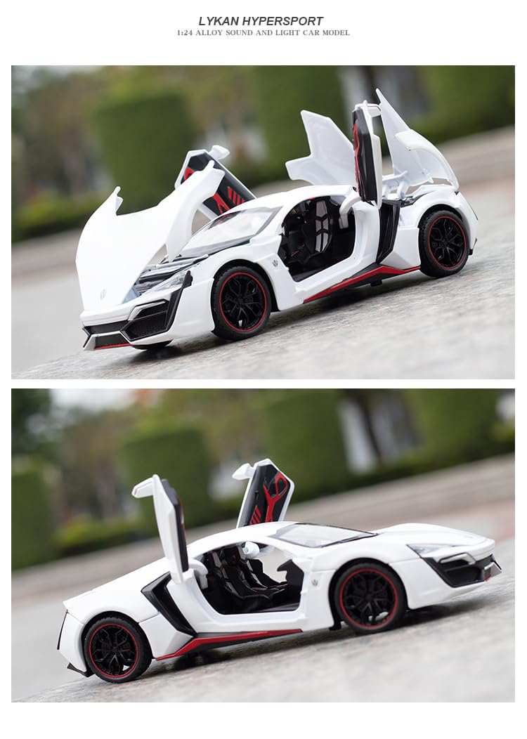 Lykan Hypersport 1:24 Diecast Scale Model Car