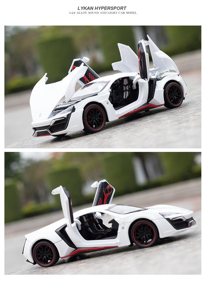 Lykan Hypersport 1:24 Diecast Scale Model Car