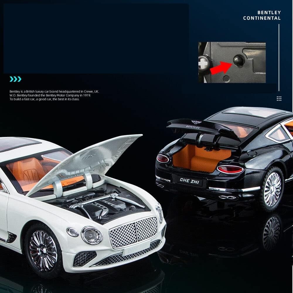 Bentley Continental Gt 1:24 Diecast Scale Model Car