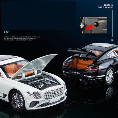 Bentley Continental Gt 1:24 Diecast Scale Model Car