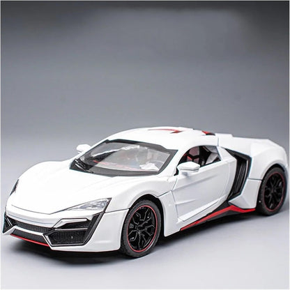 Lykan Hypersport 1:24 Diecast Scale Model Car
