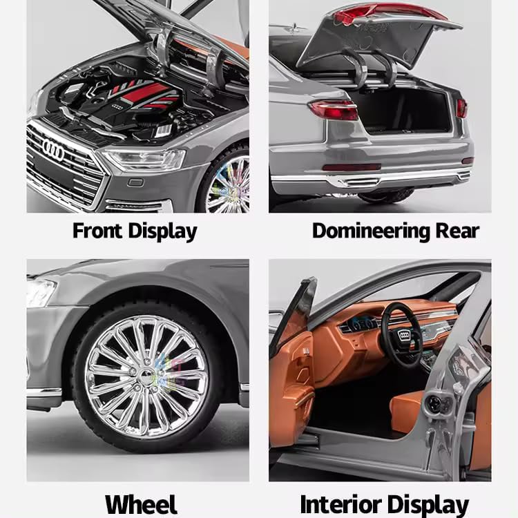 Audi A8 1:24 Diecast Scale Model Car