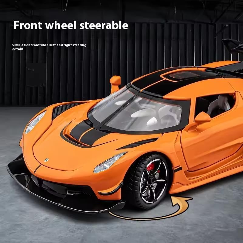 Koenigsegg Jesko sports 1:24 Diecast Scale Model Car