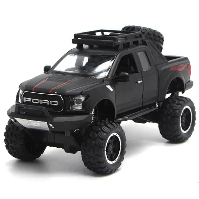 Ford Raptor F-150 Suv 1:24 Diecast Scale Model Car