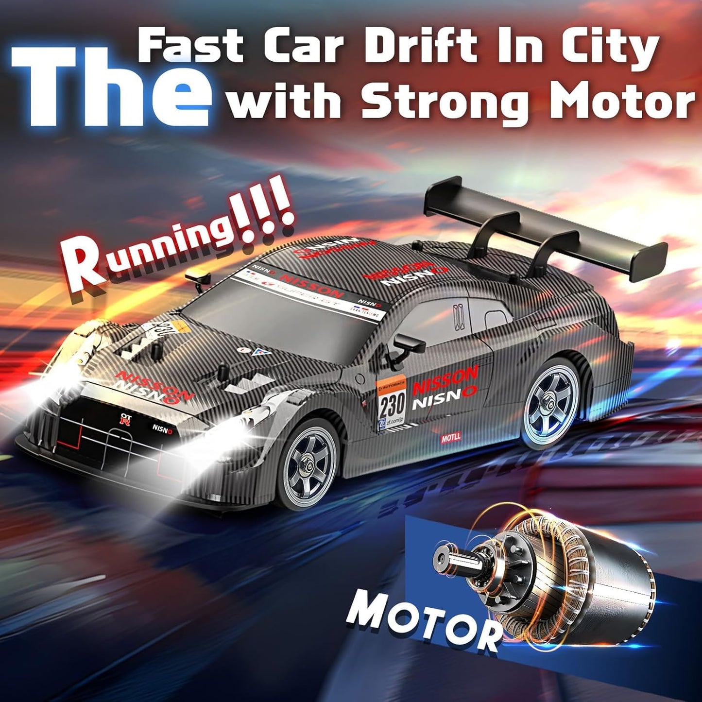 Goolsky 1:16 Scale Remote Control Drift Car