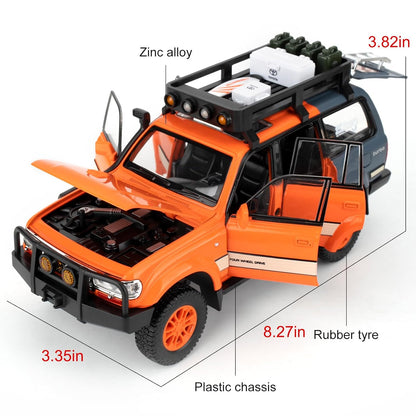 Toyota Land Cruiser LC80 1:24 Diecast Scale Model Car