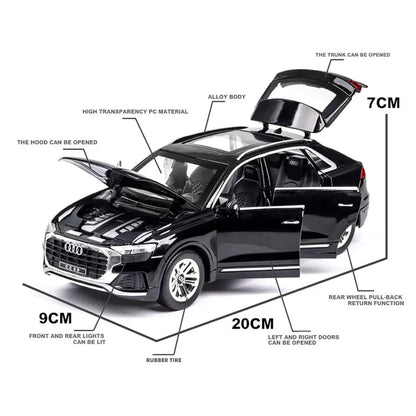 Audi Q8 1:24 Diecast Scale Model Car