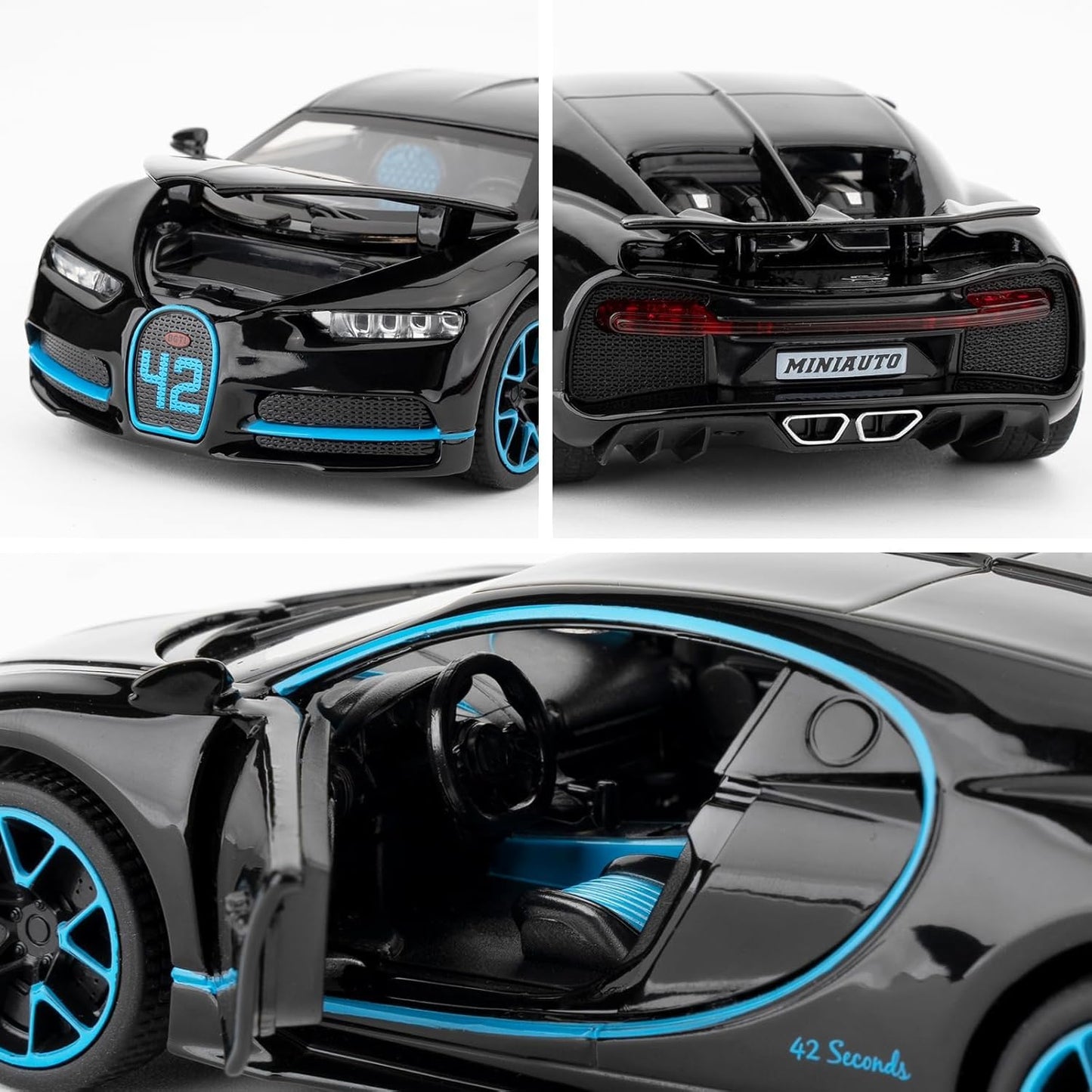 BUGATTI  CHIRON 1:24 Diecast Scale Model Car