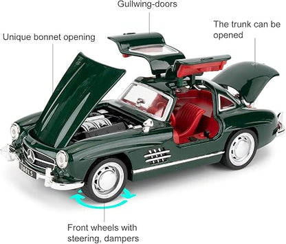 1954 Mercedes-Benz 300SL Vintage 1:24 Diecast Scale Model Car
