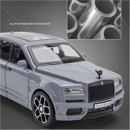 Rolls Royce Cullinan Trailer 1:24 Diecast Scale Model Car