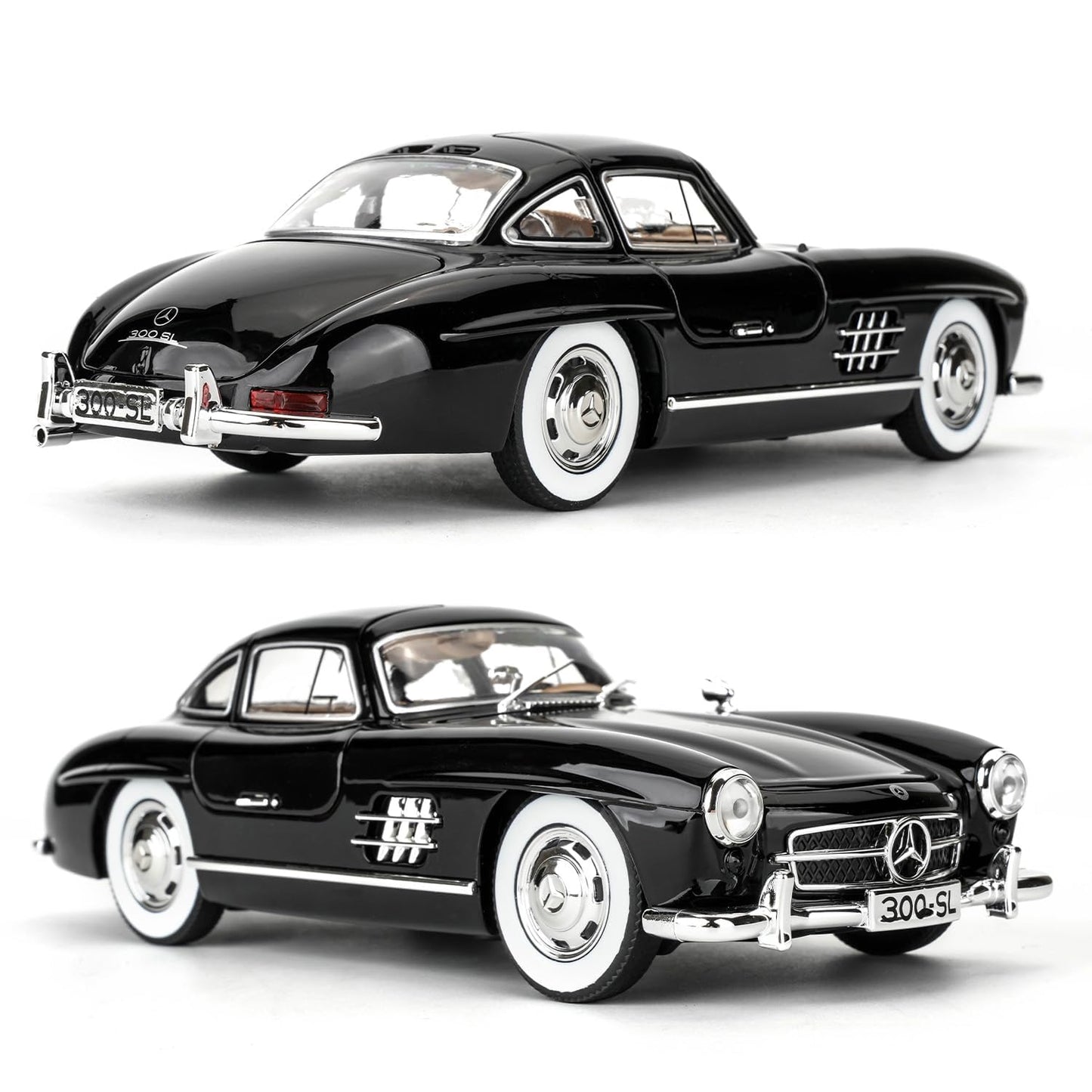 1954 Mercedes-Benz 300SL Vintage 1:24 Diecast Scale Model Car
