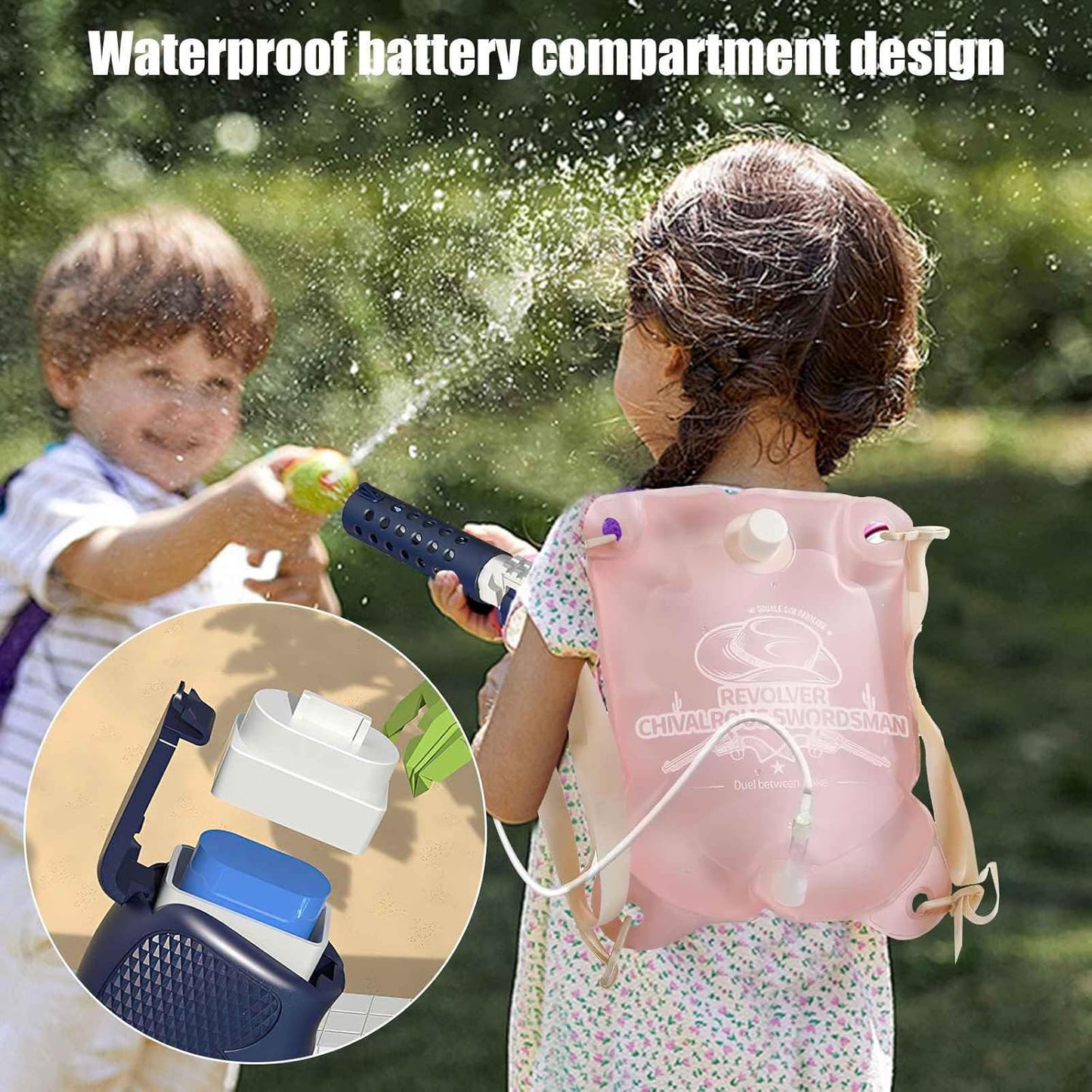 Electric Water Bullet Gun