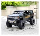 BIG SIZE HUMMER EV 1:24 Diecast Scale Model Car