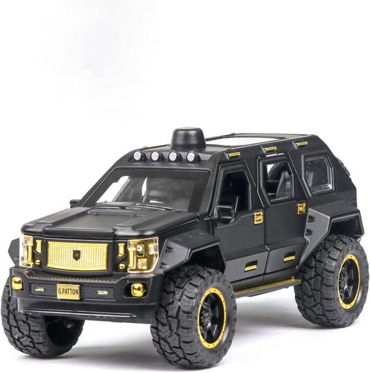 G-Patton Military Metal Toy Car 1:24 Diecast Scale Model