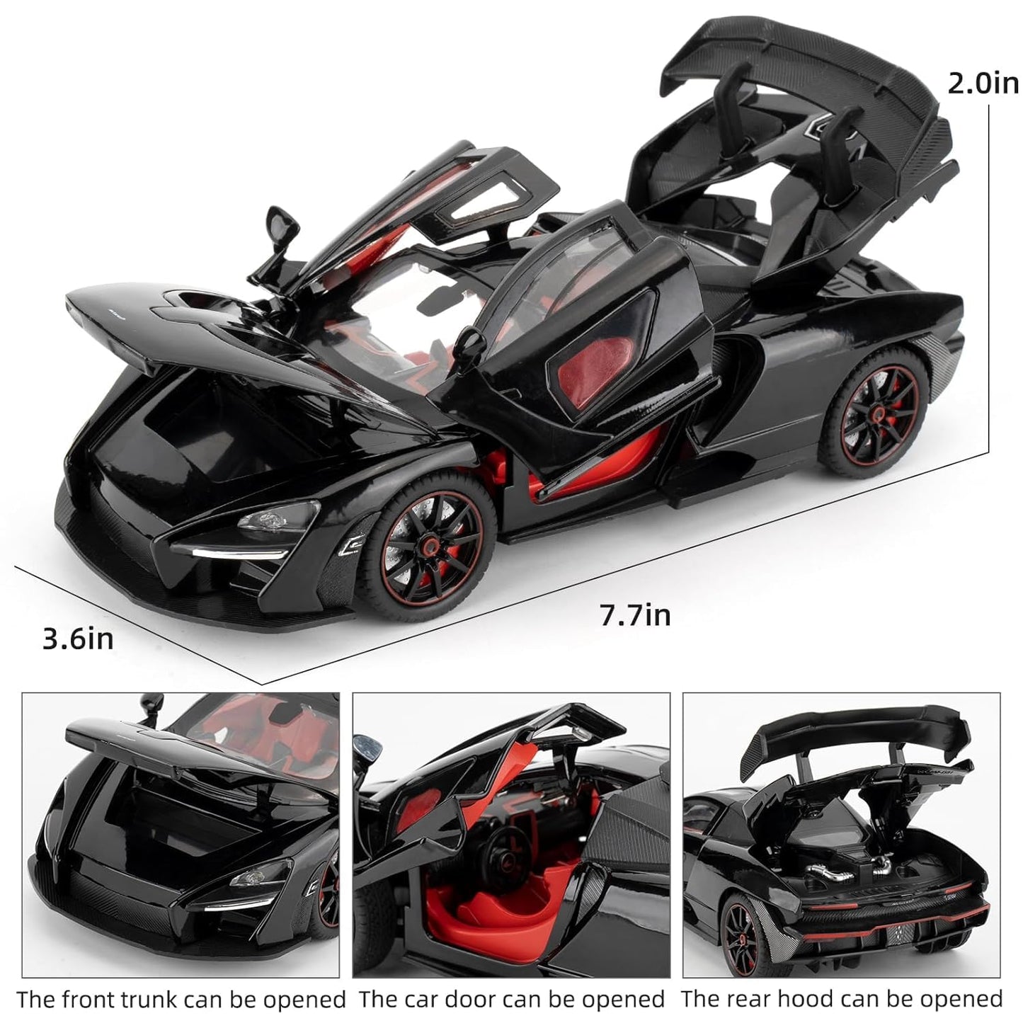 McLaren Senna 1:24 Diecast Scale Model Car
