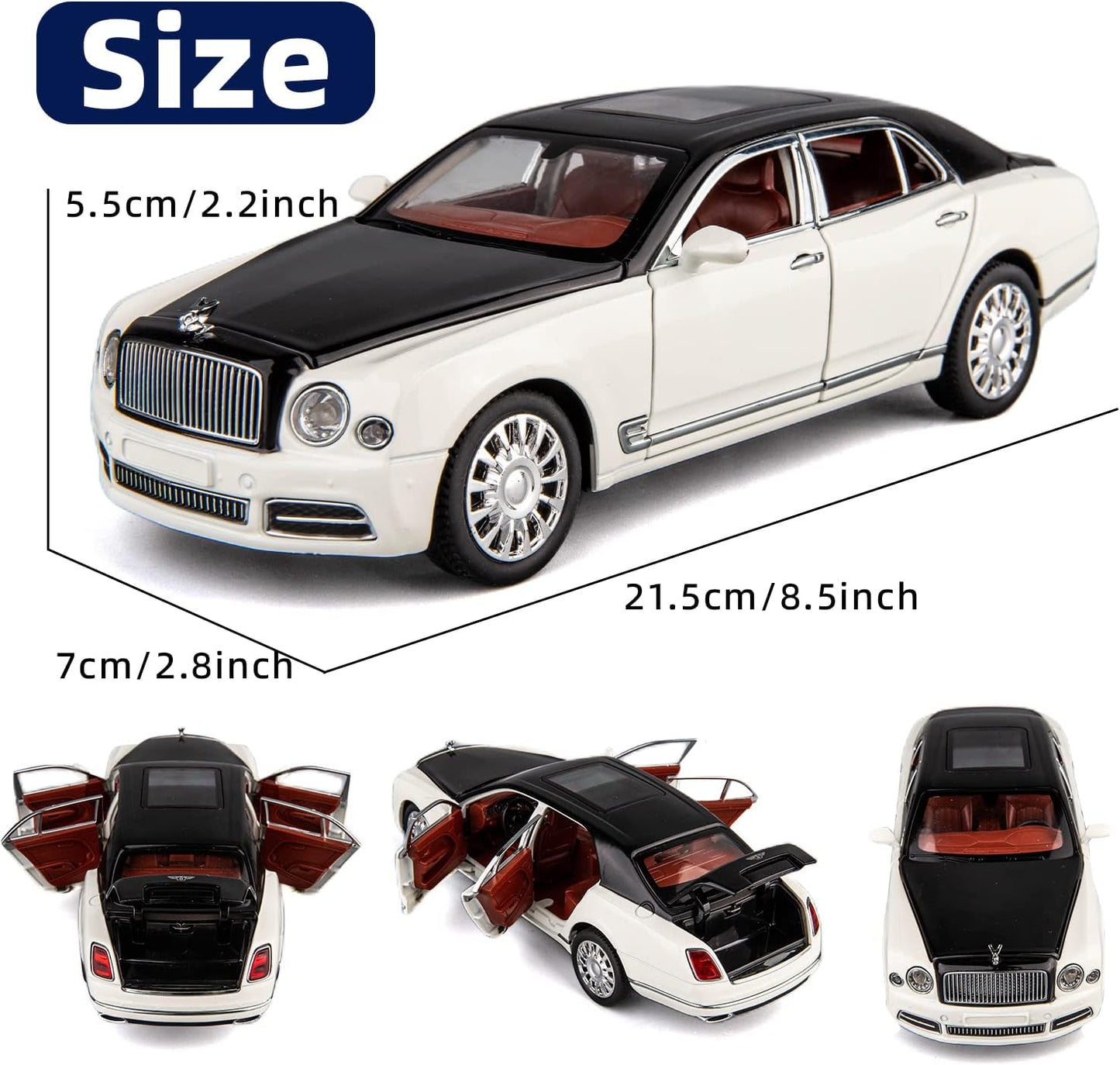 Bentley Mulsanne 1:24 Diecast Scale Model Car