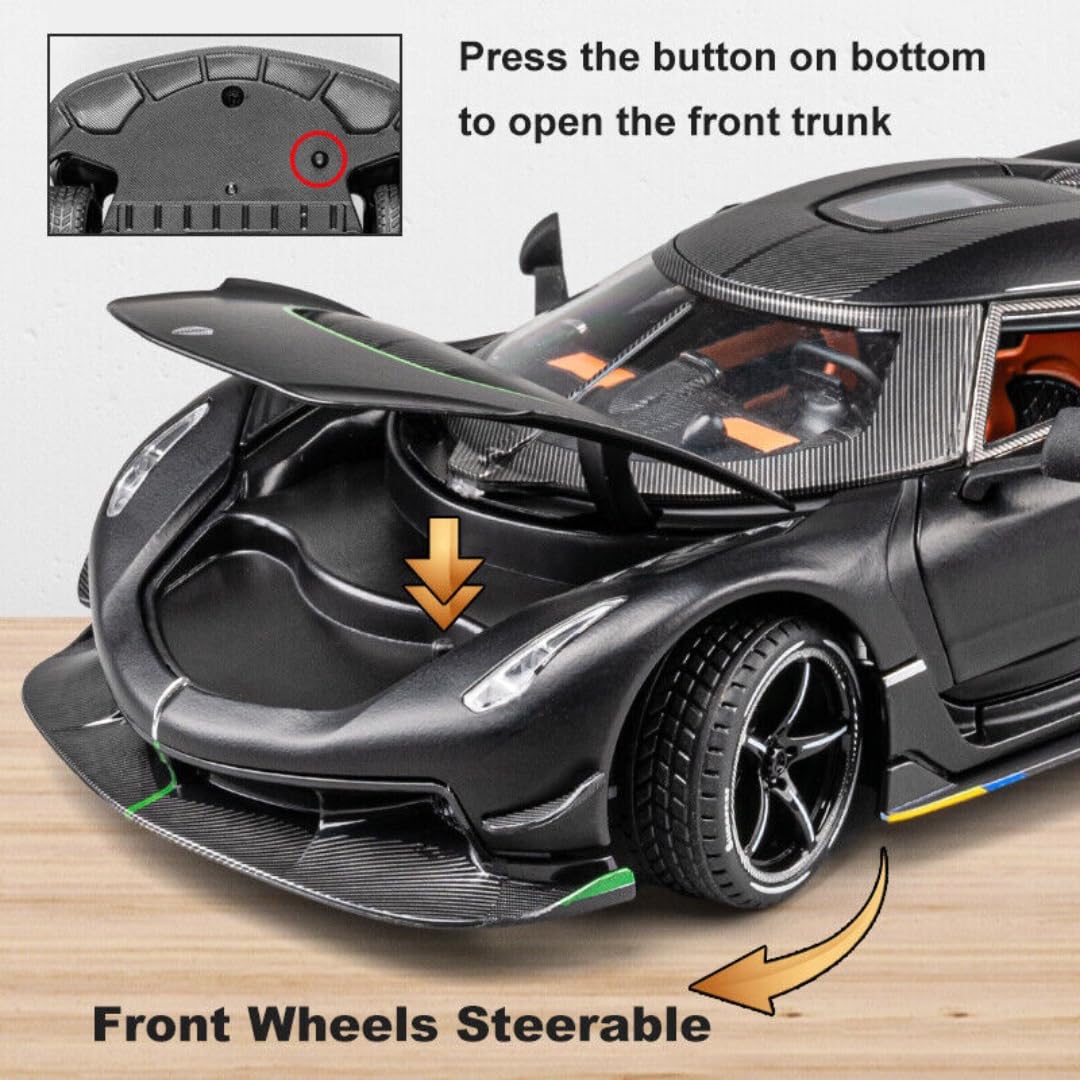 Koenigsegg Jesko sports 1:24 Diecast Scale Model Car