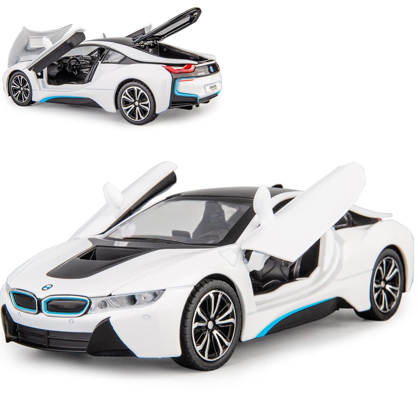 Bmw I8 1:24 Diecast Scale Model Car