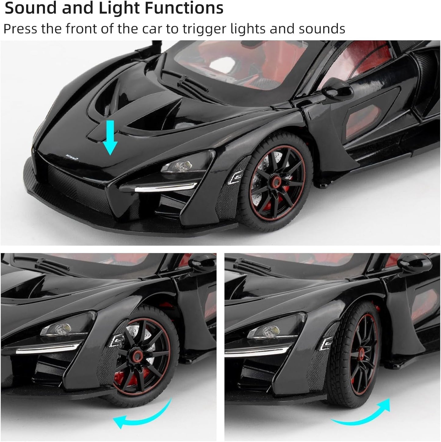 McLaren Senna 1:24 Diecast Scale Model Car